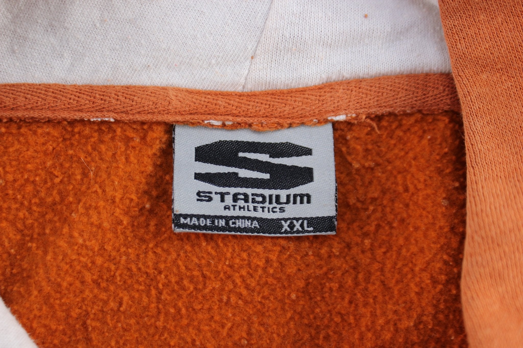 University of Texas Longhorns Embroidered Orange Pullover Hoodie - ThriftedThreads.com