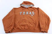 University of Texas Longhorns Embroidered Pullover Hoodie - ThriftedThreads.com