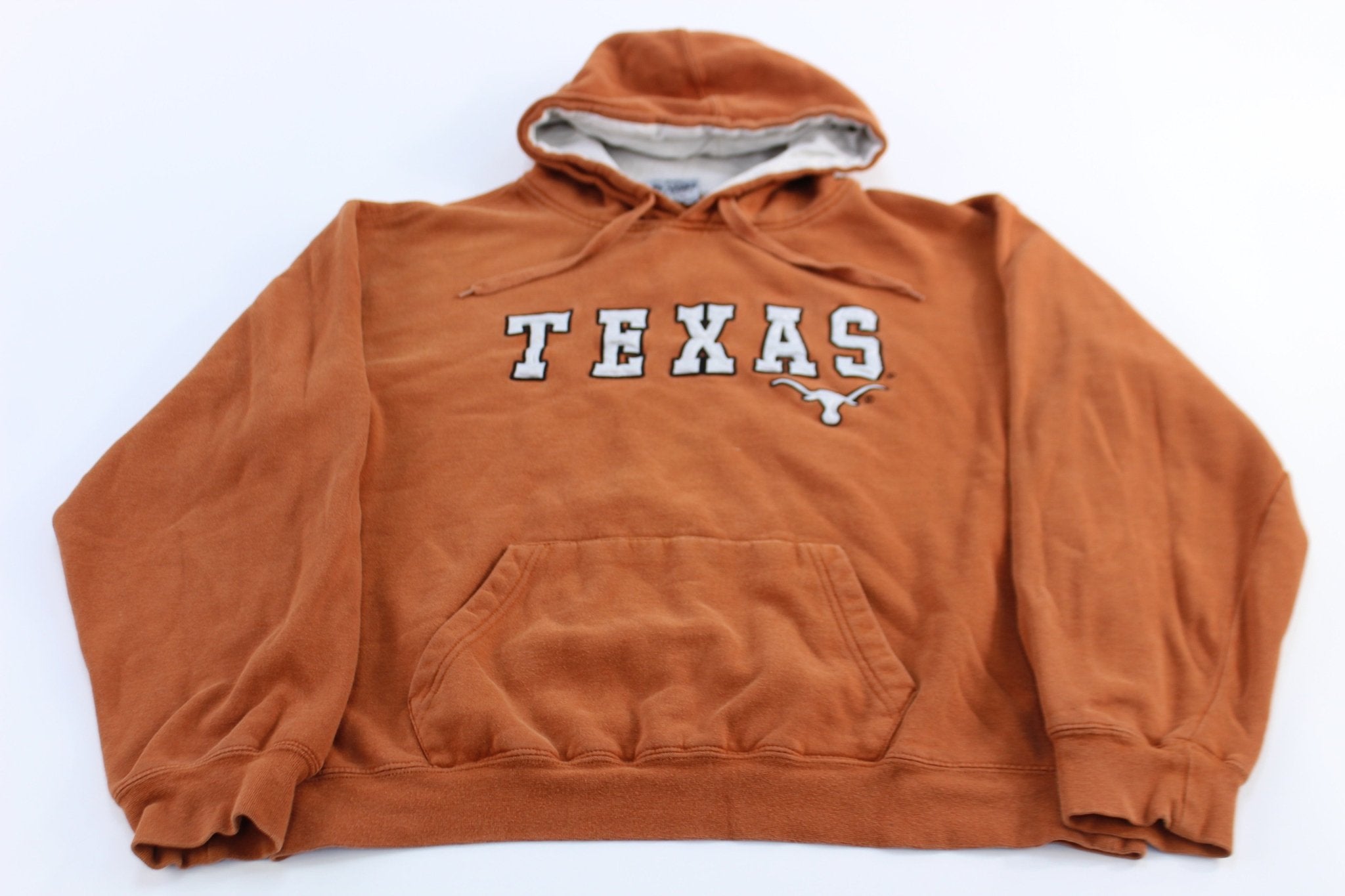 University of Texas Longhorns Embroidered Pullover Hoodie - ThriftedThreads.com