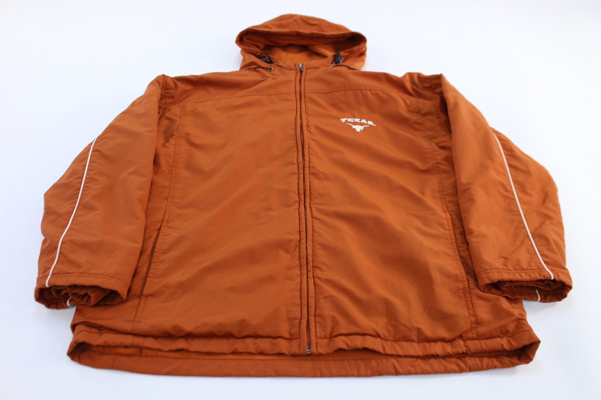 University of Texas Longhorns Embroidered Zip Up Jacket - ThriftedThreads.com