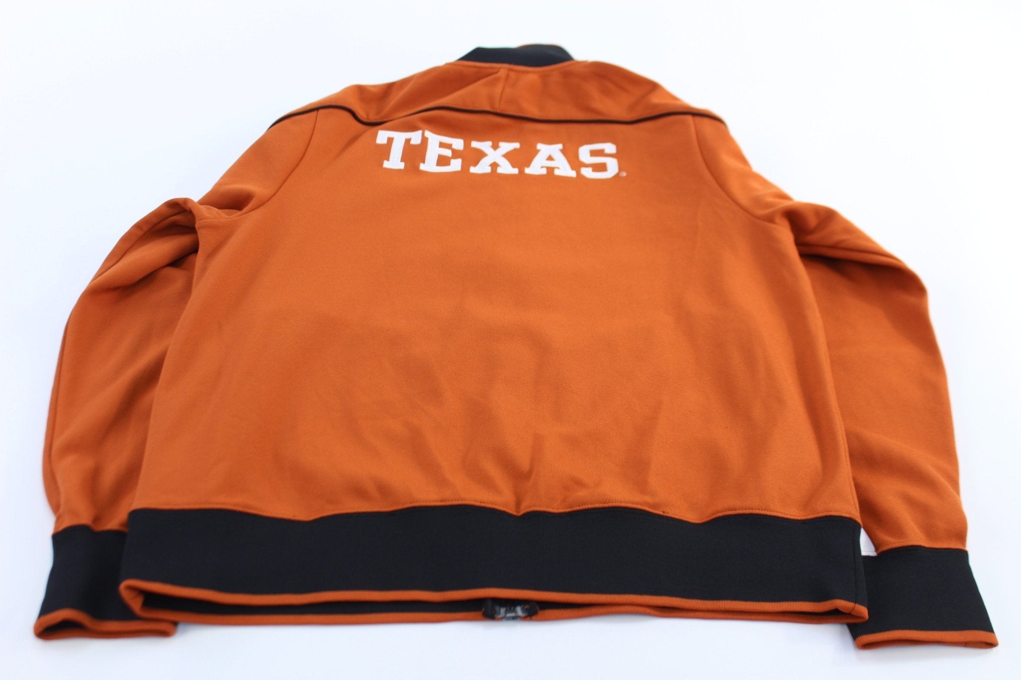 University of Texas Longhorns Striped Nike Track Jacket - Jackets - Thrifted Threads