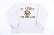 US Army Ft Carson Colorado Sweatshirt - Sweatshirt - Thrifted Threads