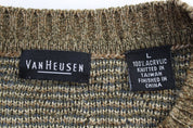 Van Heusen Multipatterned Knit Sweater - Sweater - Thrifted Threads
