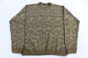 Van Heusen Multipatterned Knit Sweater - Sweater - Thrifted Threads