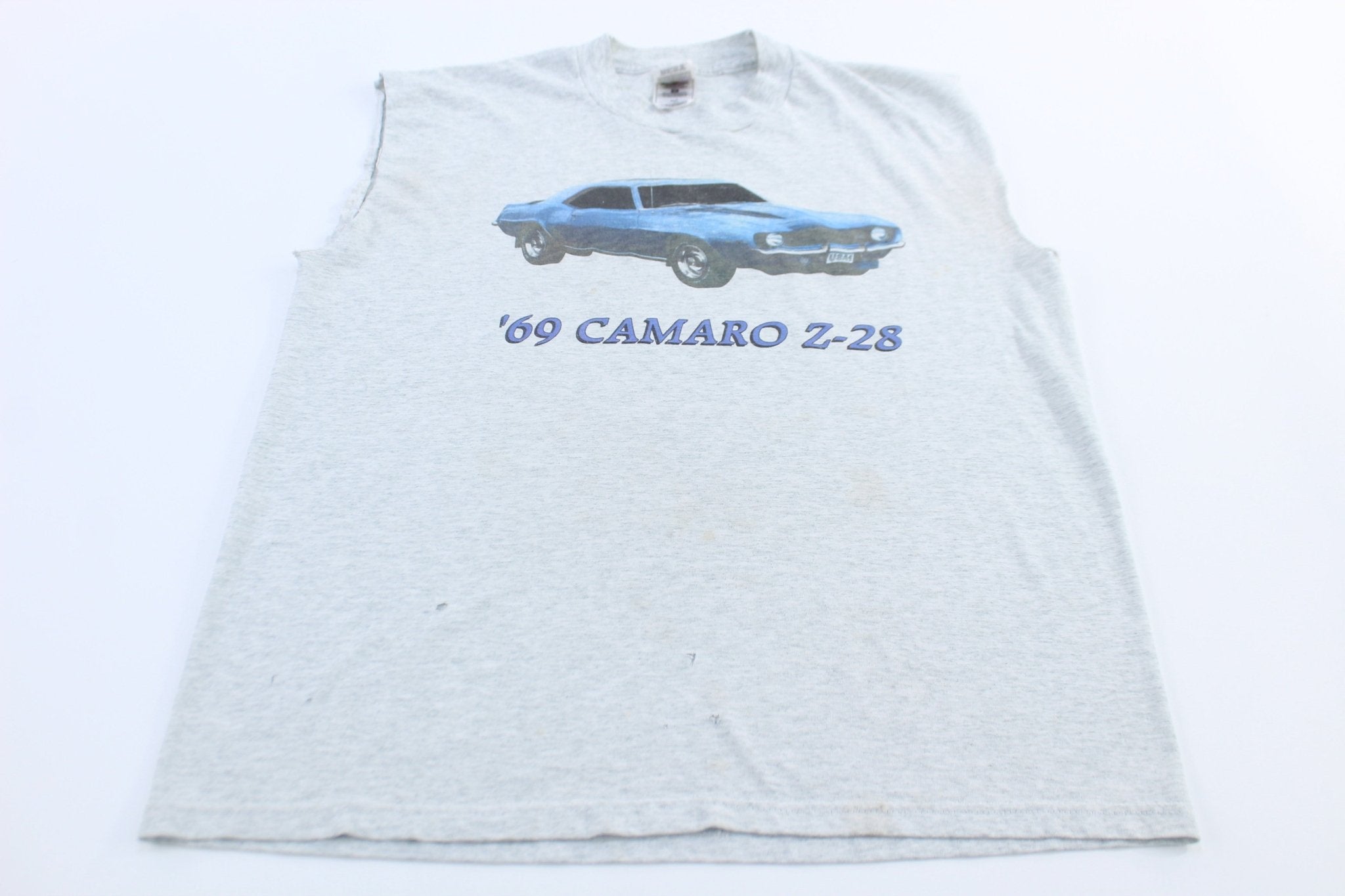 Vintage 1969 Camaro Z - 28 Graphic Tank Top - ThriftedThreads.com