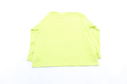 Vintage Adidas Athletic Department Neon & Black Striped LS T-Shirt - ThriftedThreads.com