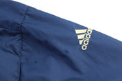 Vintage Adidas Blue Quarter Zip Windbreaker - Jacket - Thrifted Threads
