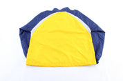 Vintage Adidas Embroidered Logo Blue, Silver, & Yellow Zip Up Jacket - ThriftedThreads.com