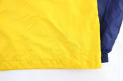 Vintage Adidas Embroidered Logo Blue, Silver, & Yellow Zip Up Jacket - ThriftedThreads.com