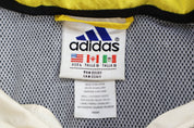 Vintage Adidas Embroidered Logo Full Zip Windbreaker - jacket - Thrifted Threads