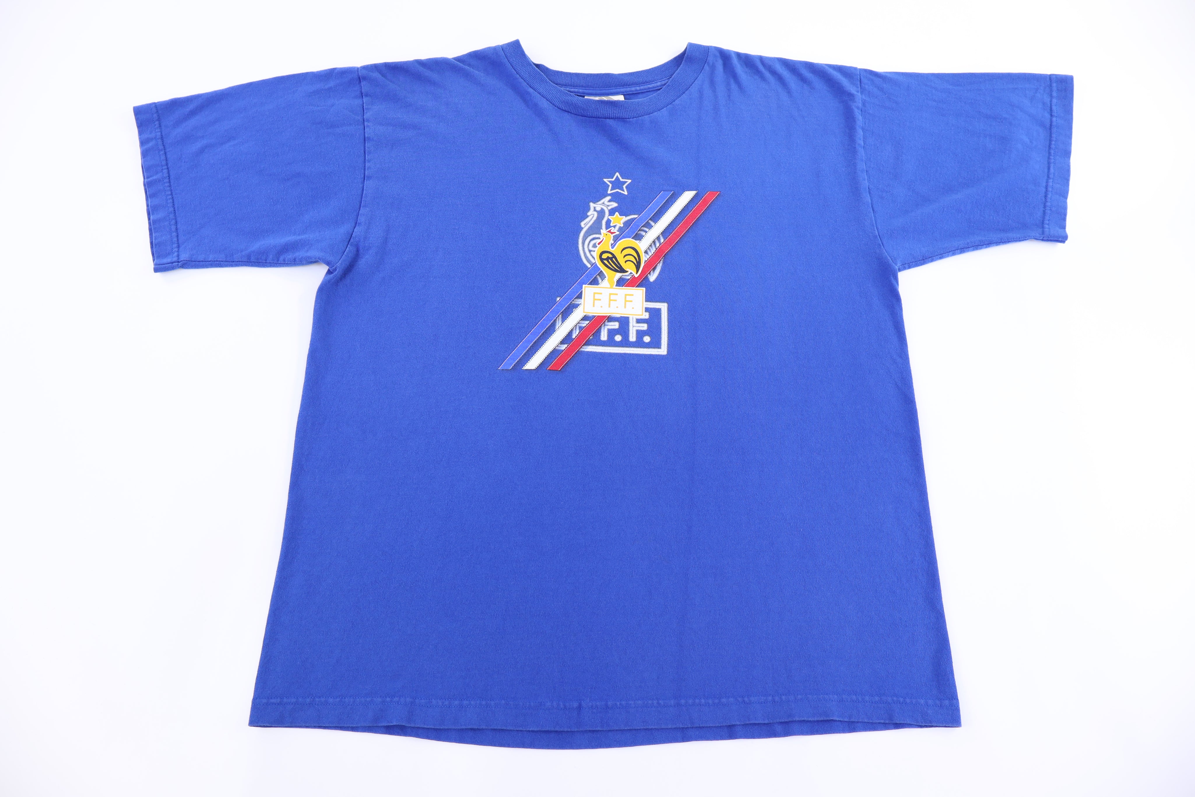 Vintage Adidas French Football Federation T-shirt - Shirts & Tops - Thrifted Threads