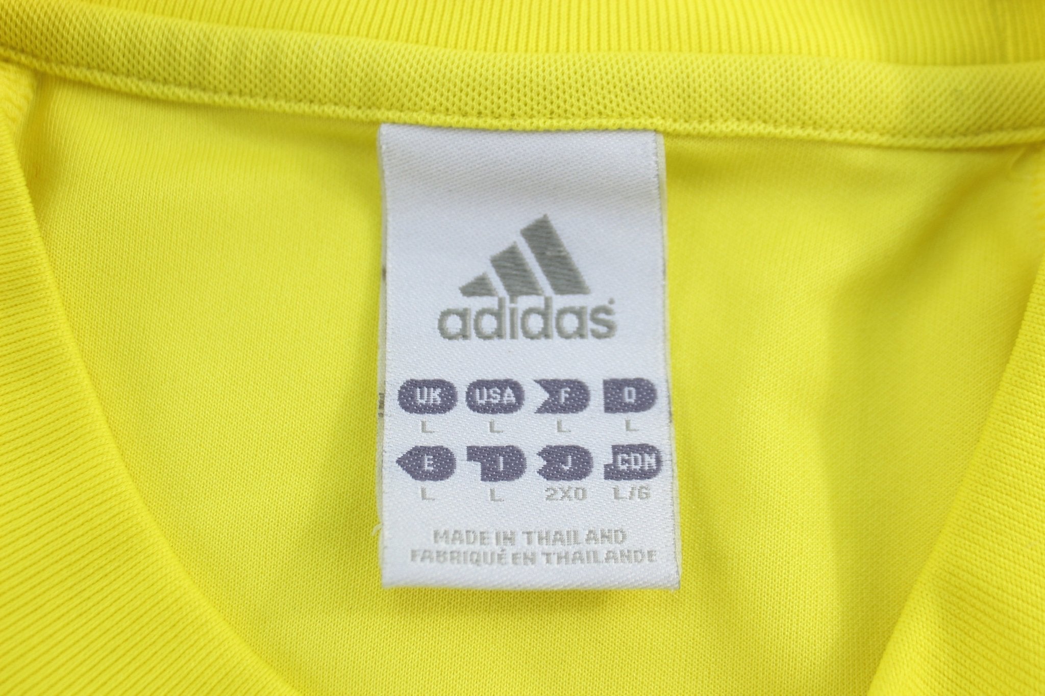 Vintage Adidas Goalkeeper Soccer Jersey - ThriftedThreads.com
