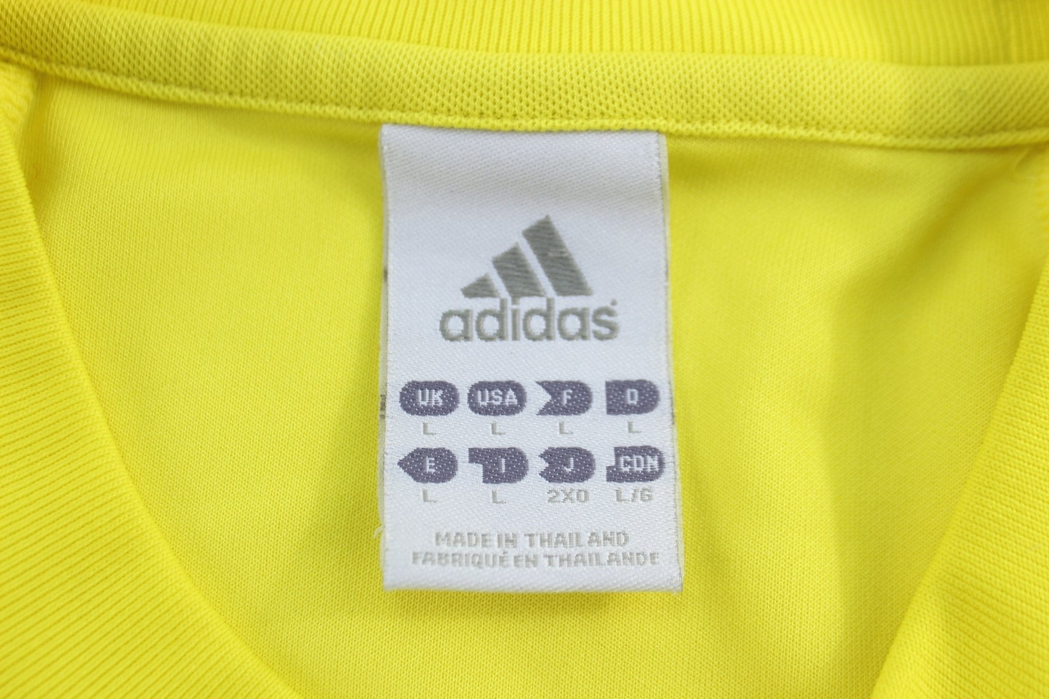Vintage Adidas Goalkeeper Soccer Jersey - Jerseys/Tanks - Thrifted Threads