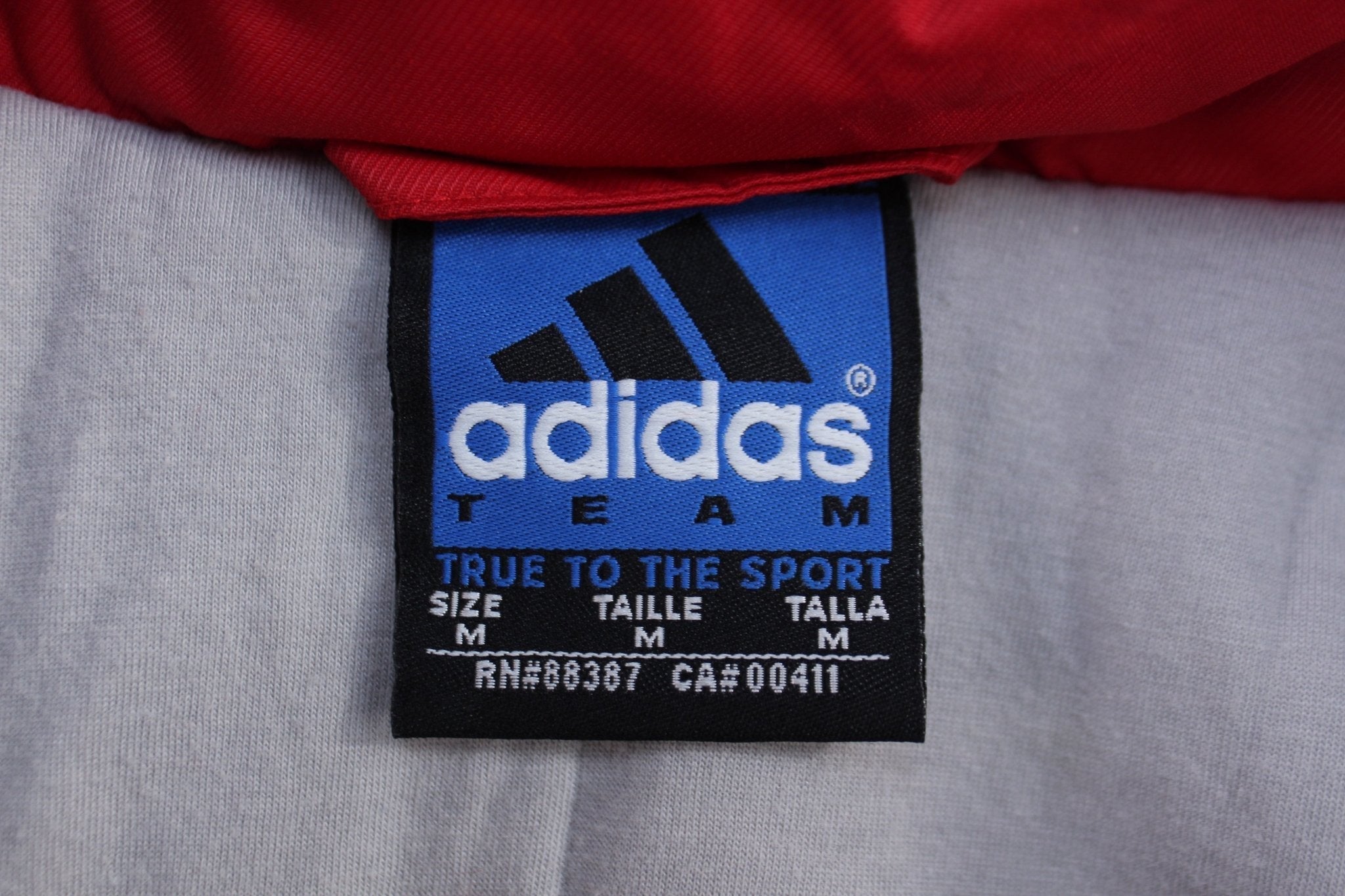 Vintage Adidas University of Nebraska Full Zip Parka Jacket - Jacket - Thrifted Threads