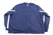 Vintage Adidas University of Notre Dame Quarter Zip Windbreaker - ThriftedThreads.com