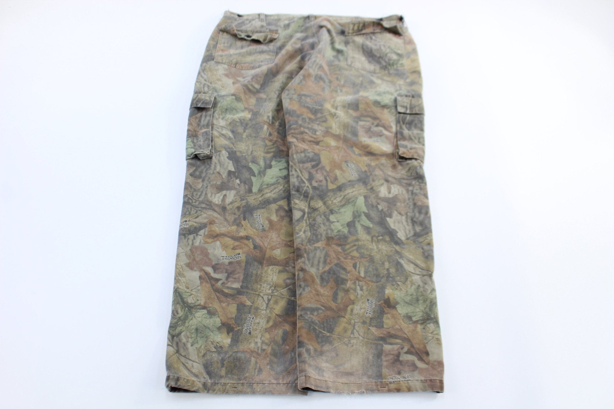 Vintage Advanatage Camo Cargo Pants - ThriftedThreads.com