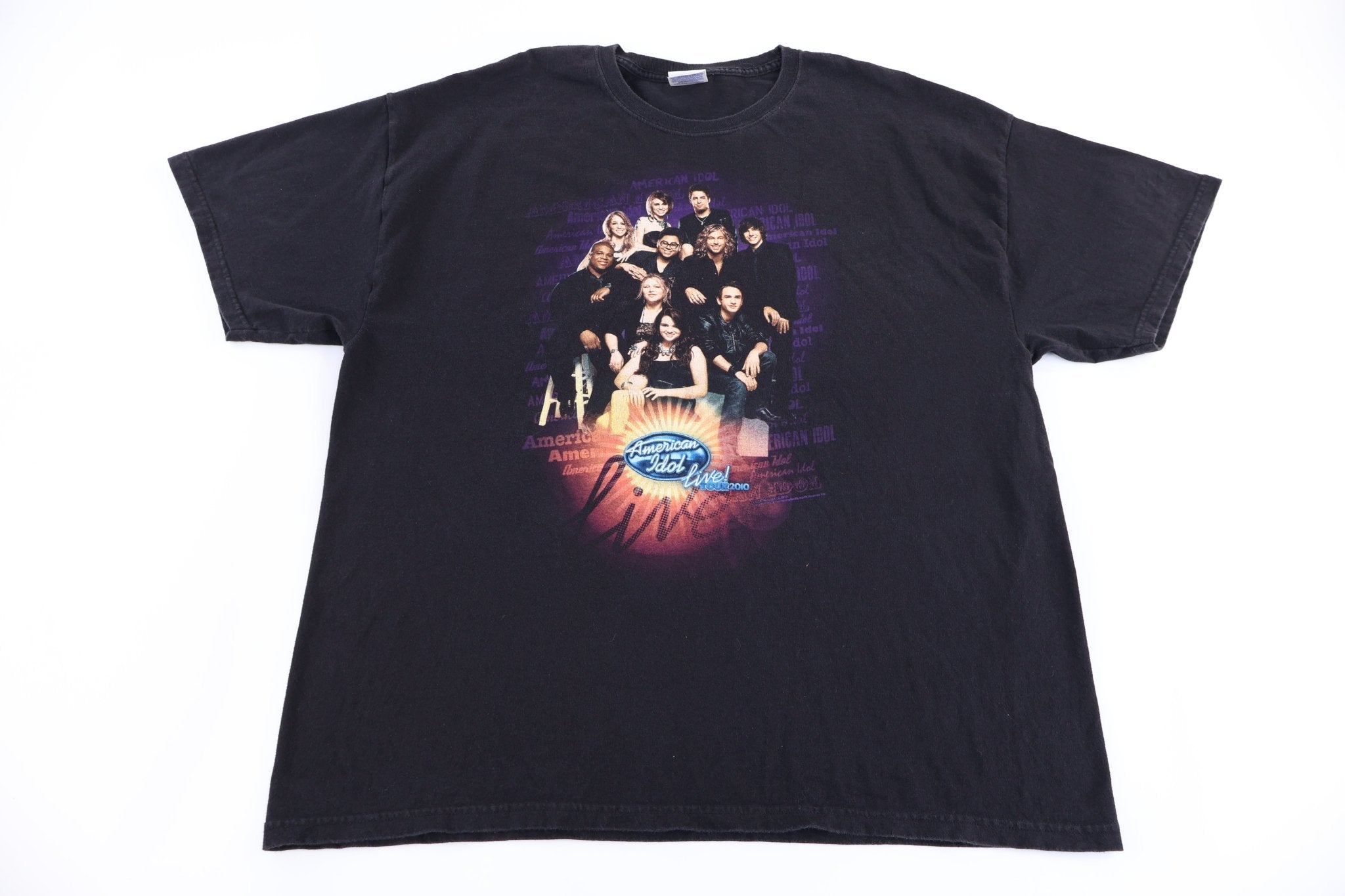 Vintage American Idol Tour T-shirt - Shirts & Tops - Thrifted Threads