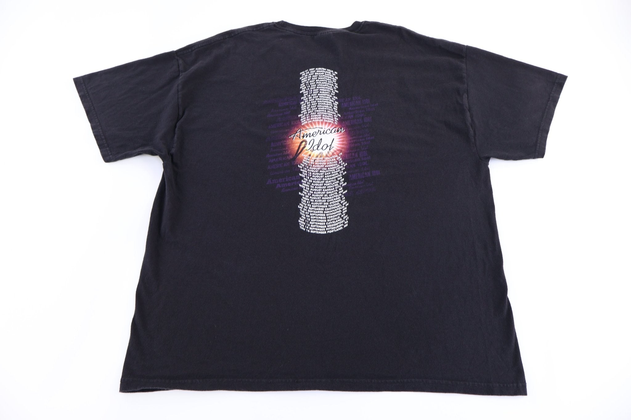 Vintage American Idol Tour T-shirt - Shirts & Tops - Thrifted Threads