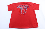 Vintage Anaheim Angels Darin Erstad Jersey T-Shirt - T-Shirt - Thrifted Threads