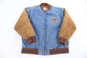 Vintage Arizona Denim Bomber Jacket - Jacket - Thrifted Threads
