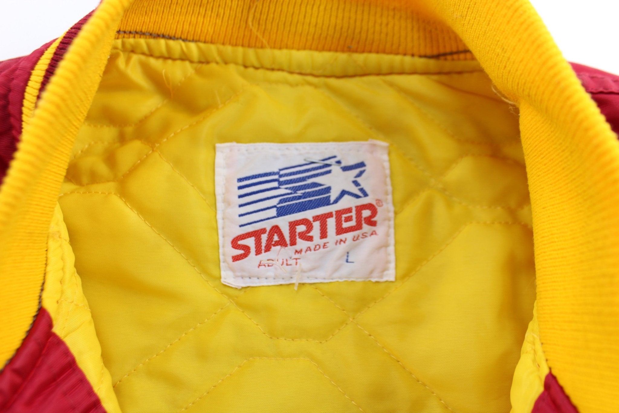 Vintage Arizona State University Embroidered Starter Jacket - ThriftedThreads.com