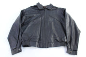 Vintage Attica de California Black Leather Jacket - Jacket - Thrifted Threads
