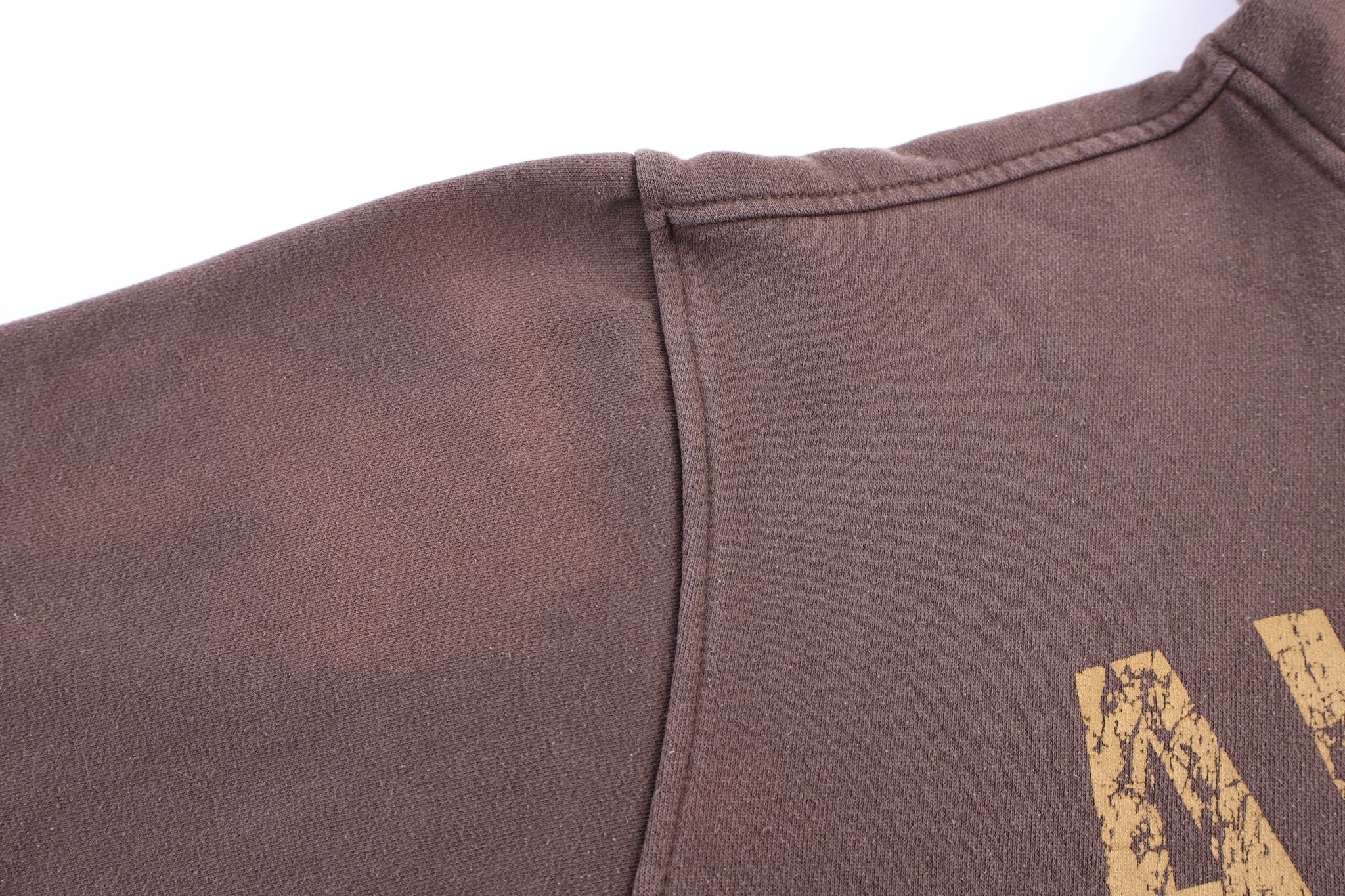 Vintage Avirex Authentic Brown Pullover Hoodie - Sweatshirt - Thrifted Threads