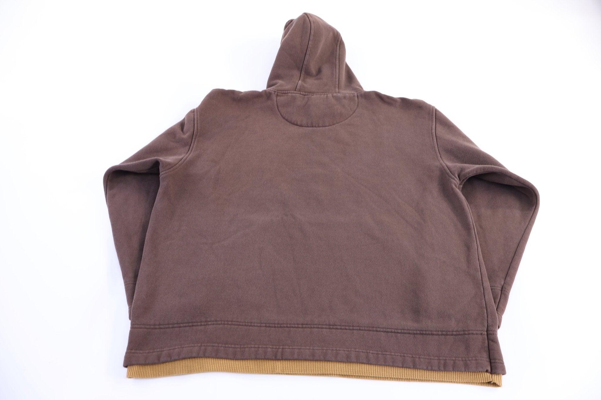 Vintage Avirex Authentic Brown Pullover Hoodie - Sweatshirt - Thrifted Threads