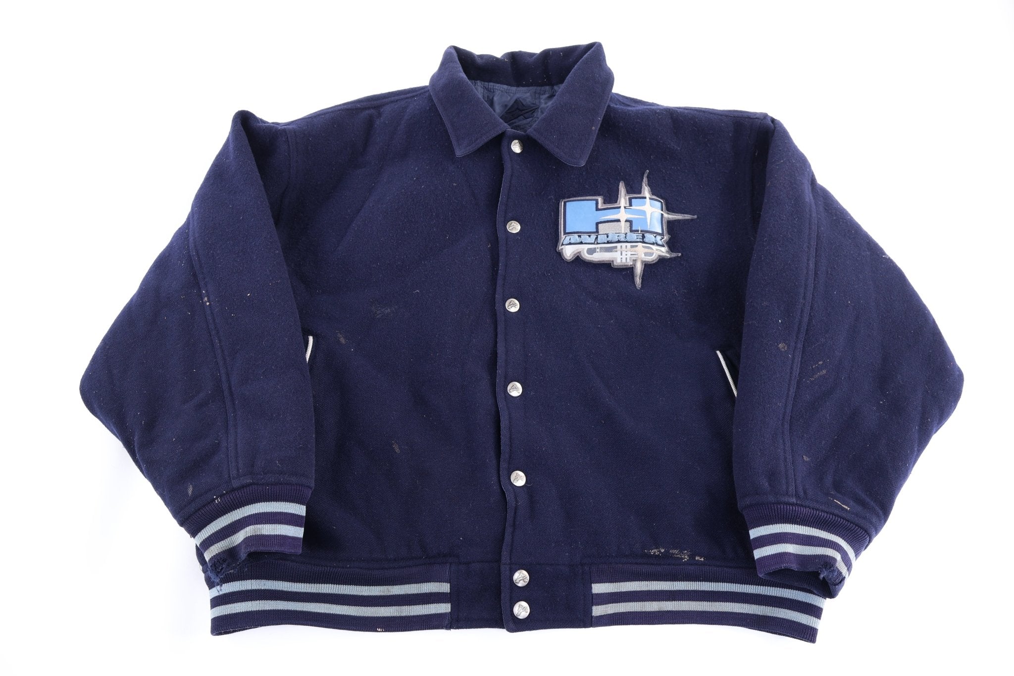 Vintage Avirex Full Snap Bomber Jacket - Jacket - Thrifted Threads