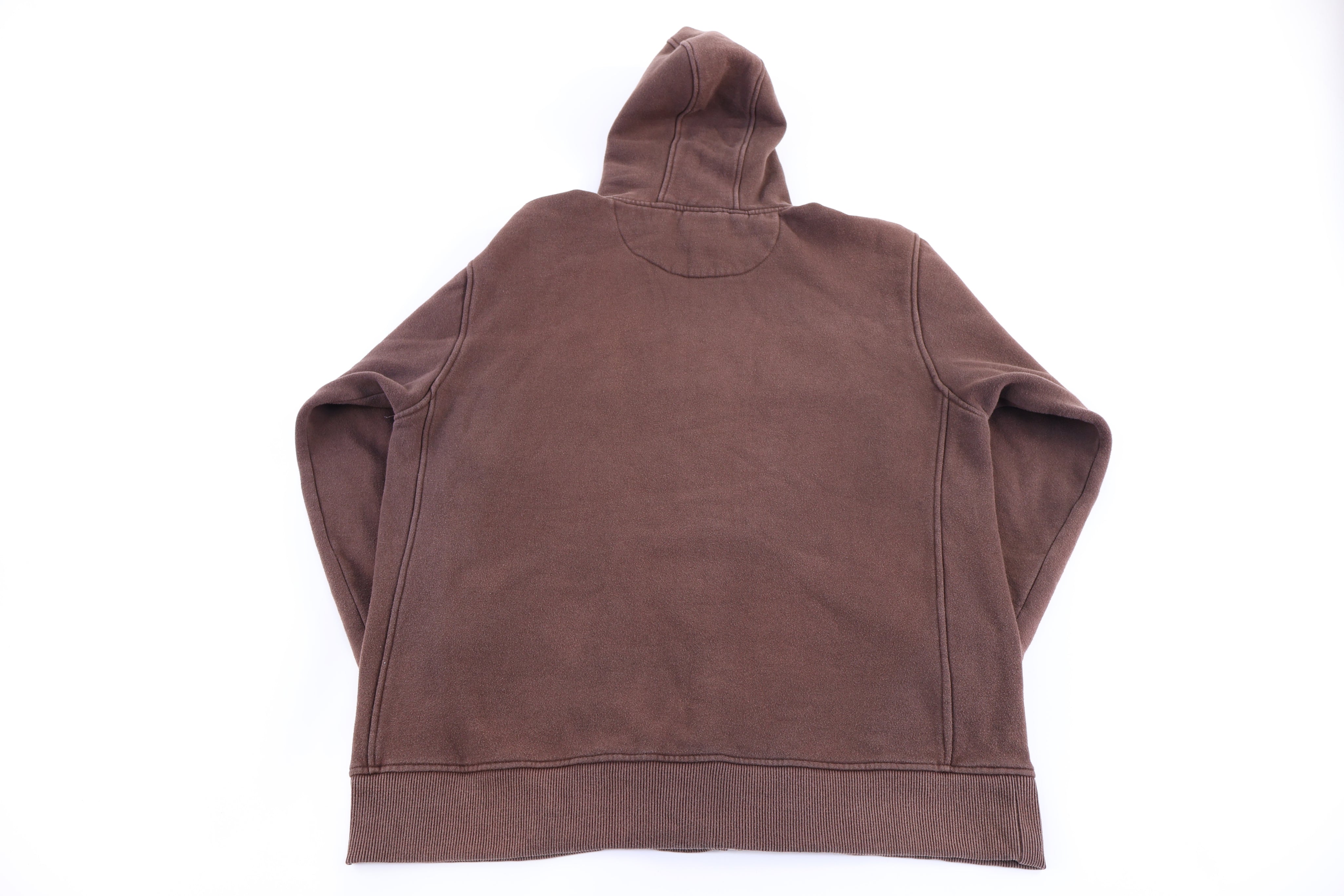 Vintage Avirex New York City Brown Full Zip Hoodie - Jacket - Thrifted Threads