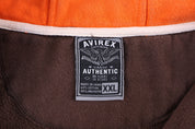 Vintage Avirex New York City Brown Full Zip Hoodie - Jacket - Thrifted Threads