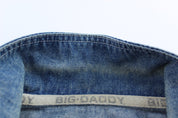 Vintage Big Daddy Button Down Denim Jacket - Jacket - Thrifted Threads