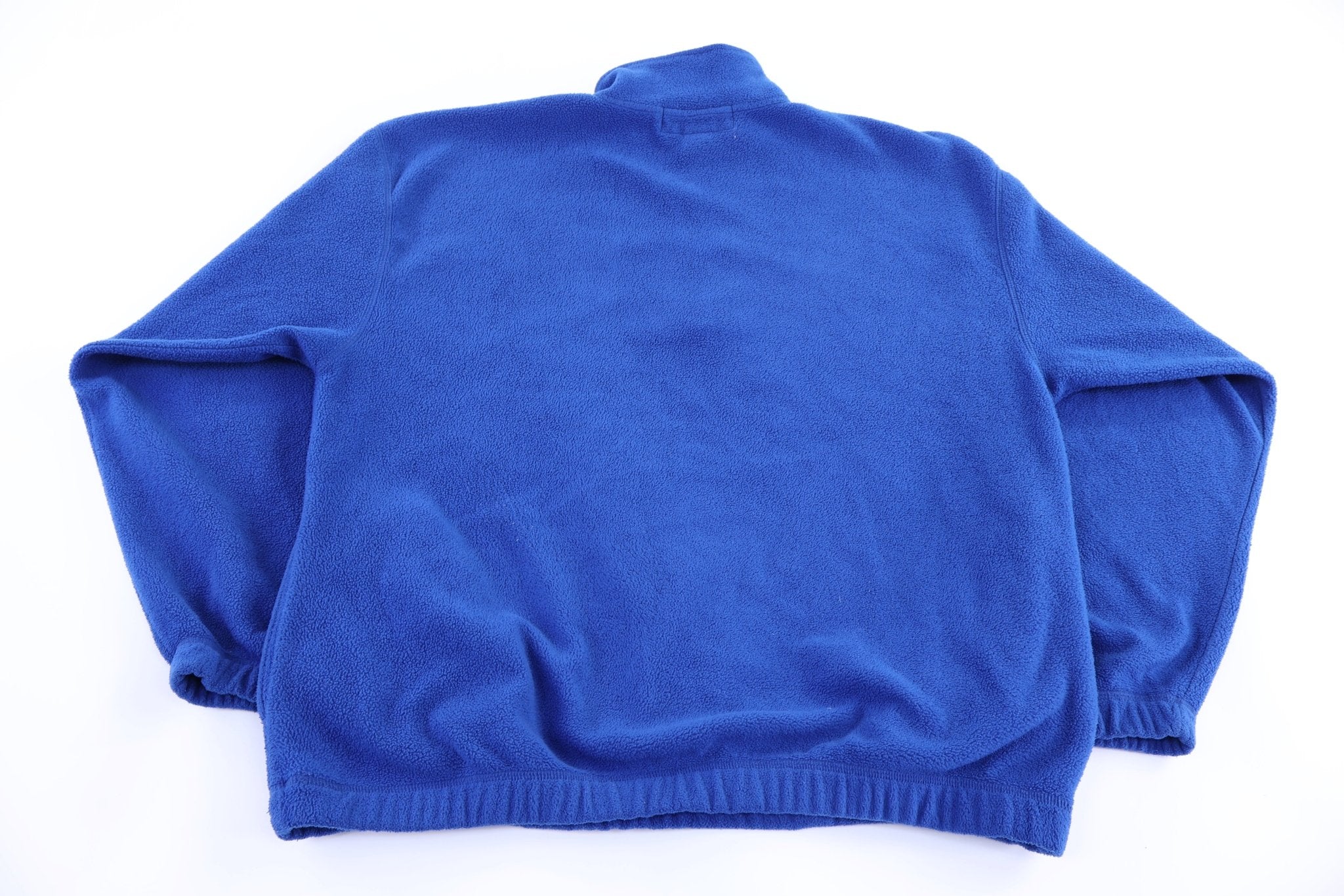 Vintage Big Dogs Embroidered Logo Quarter Fleece Pullover - Sweatshirt - Thrifted Threads