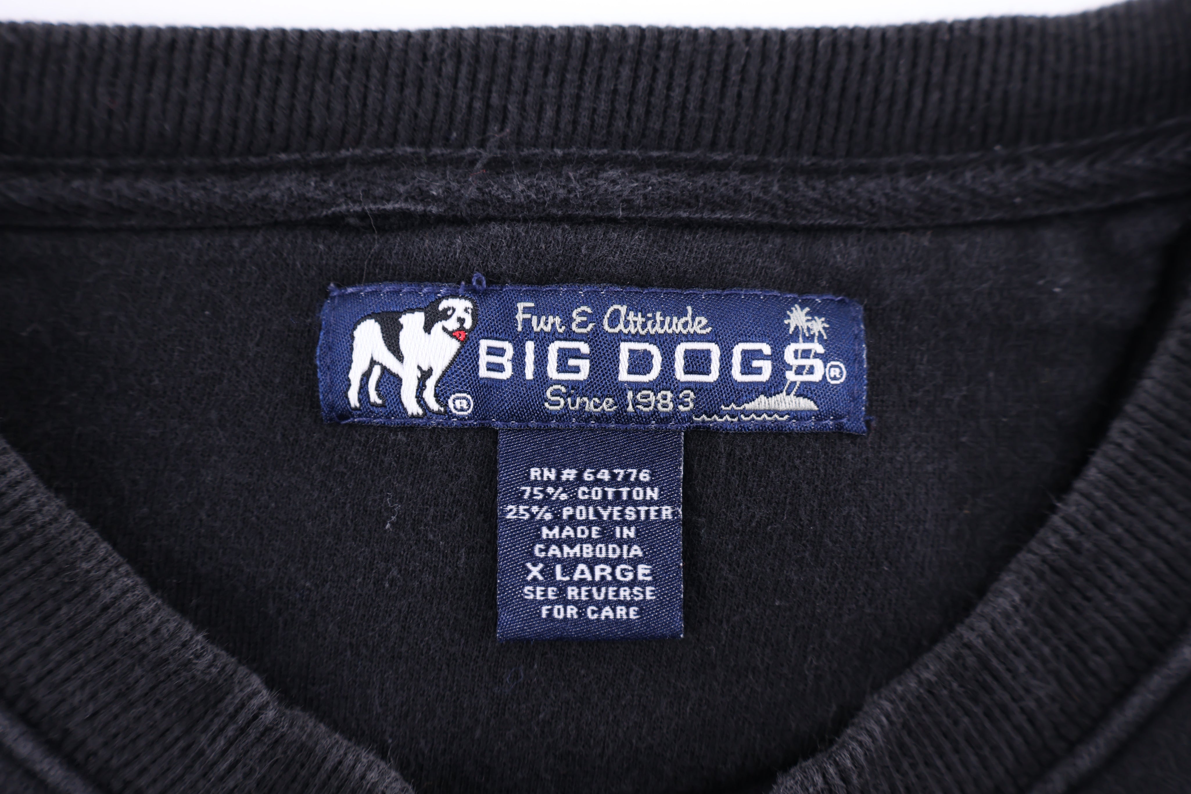 Vintage Big Dogs Live to Ride Sweatshirt - Sweatshirt - Thrifted Threads