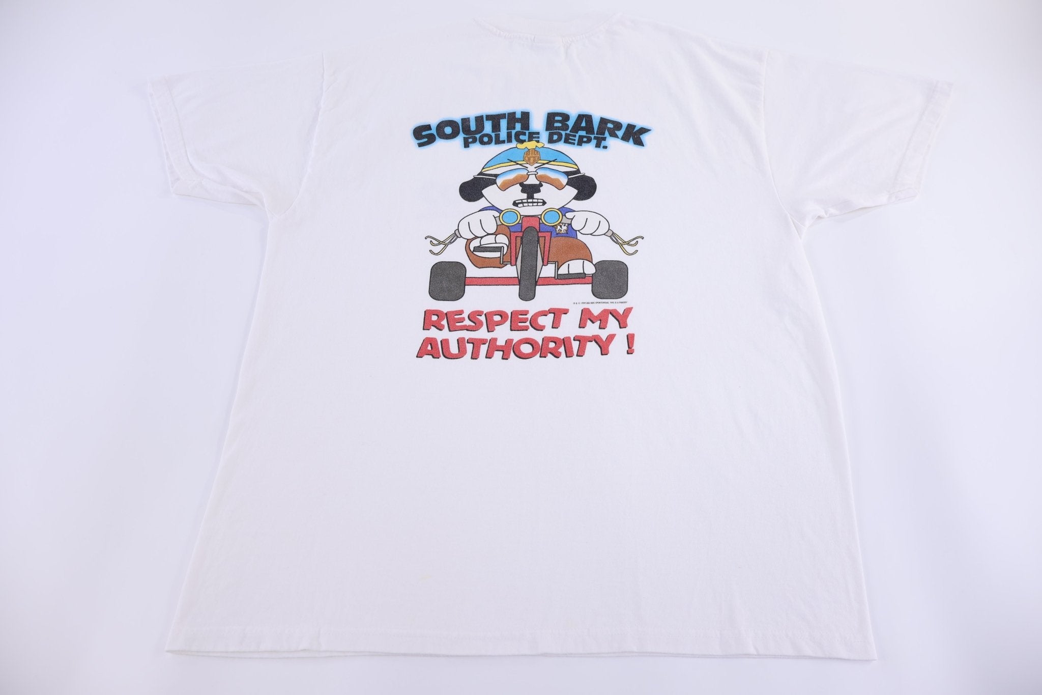 Vintage Big Dogs South Bark Police T-shirt - Shirts & Tops - Thrifted Threads