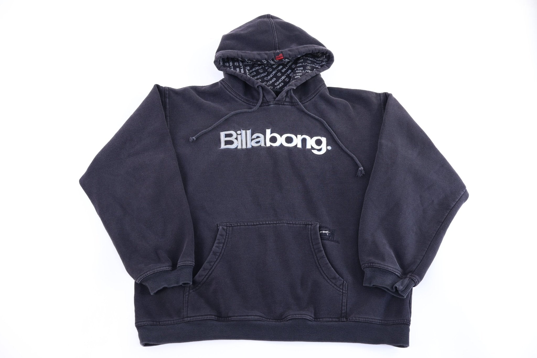 Vintage Billabong Embroidered Pullover Hoodie - Sweatshirt - Thrifted Threads