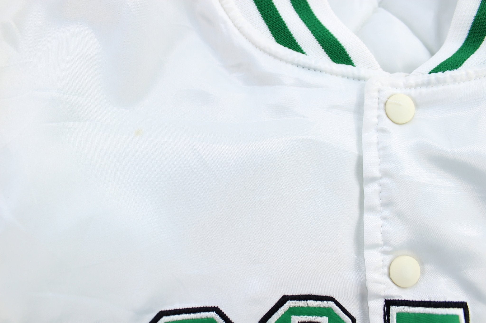 Vintage Boston Celtics Basketball Reversible Jacket - Jacket - Thrifted Threads