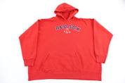 Vintage Boston Red Sox Baseball Pullover Hoodie - Sweatshirt - Thrifted Threads