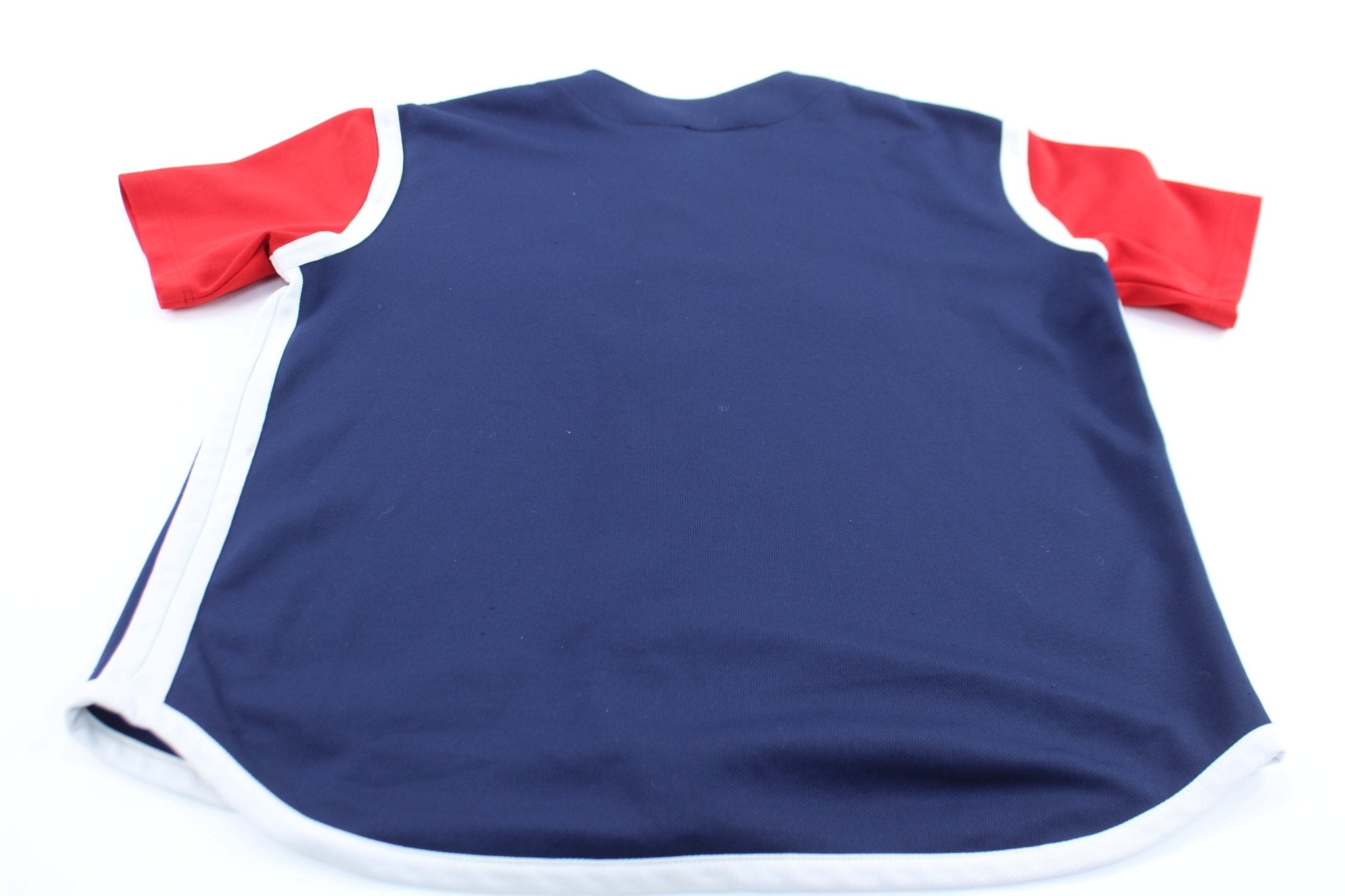 Vintage Boston Red Sox Embroidered Baseball Jersey - ThriftedThreads.com
