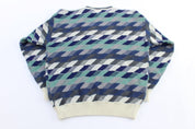 Vintage Botany 500 Knitted Patterned Sweater - ThriftedThreads.com