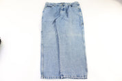 Vintage Brooklyn Xpress Light Wash Denim Jeans - Pants - Thrifted Threads