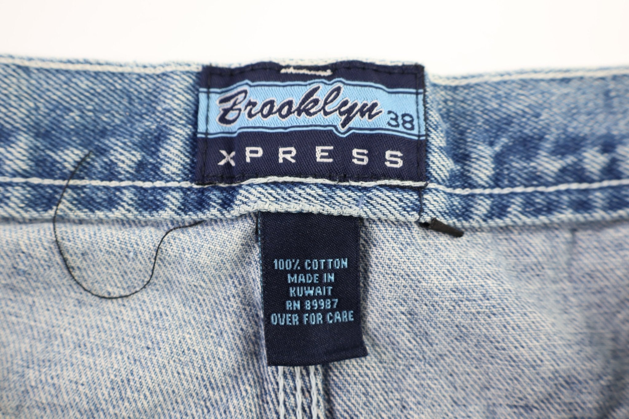 Vintage Brooklyn Xpress Light Wash Denim Jeans - Pants - Thrifted Threads