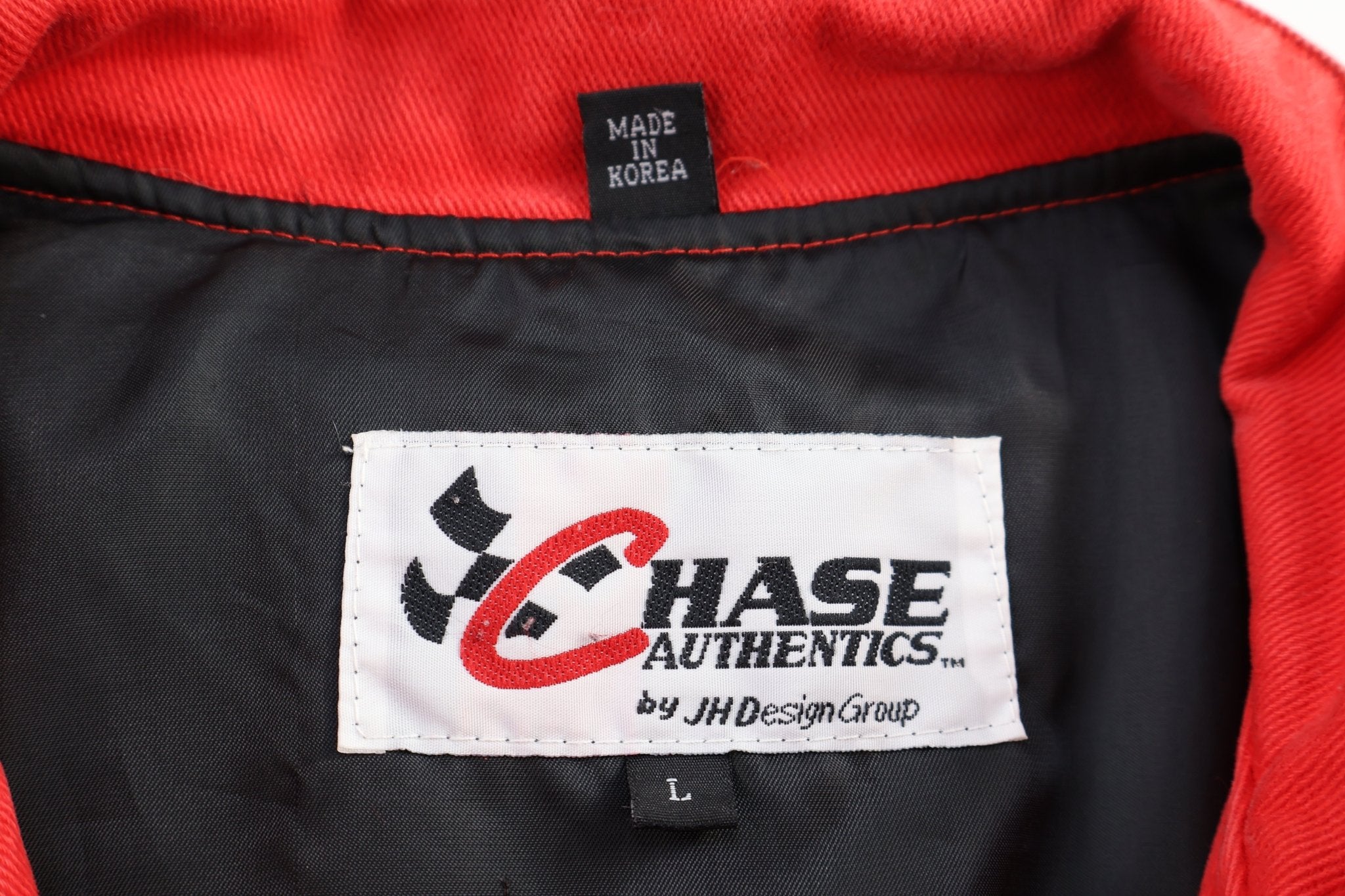Vintage Budweiser Full Zip Racing Jacket - Jacket - Thrifted Threads
