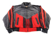 Vintage Buffalo Nickel Full Zip Aztec Pattern Jacket - Jacket - Thrifted Threads