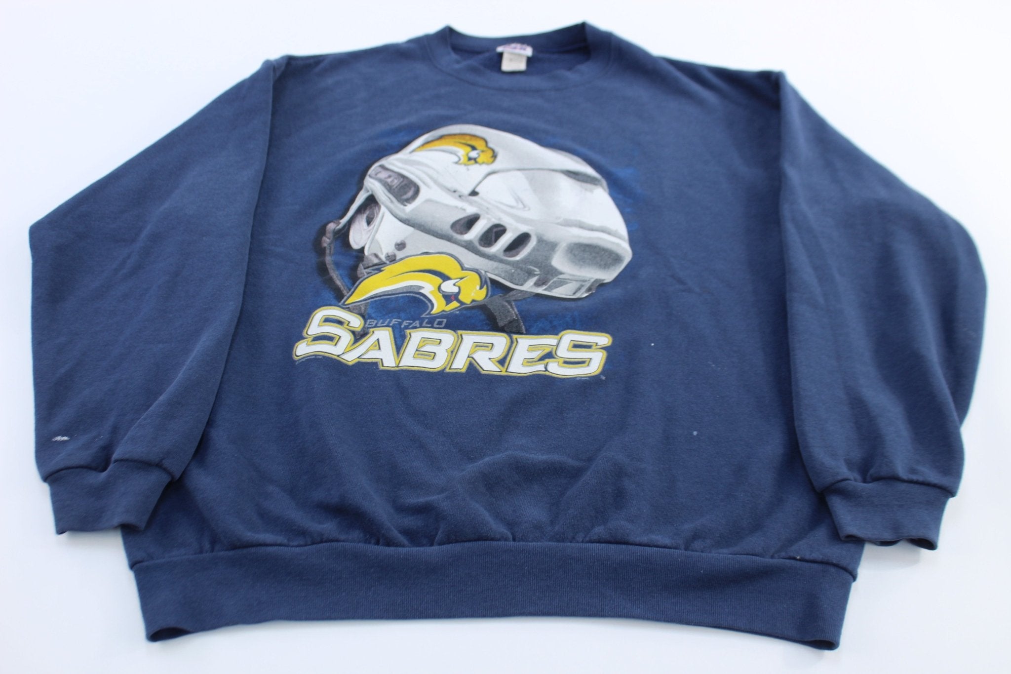 Vintage Buffalo Sabres Ice Hockey Graphic Sweatshirt - ThriftedThreads.com