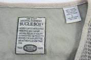 Vintage Bugle Boy Full Zip Utility Vest - Vest - Thrifted Threads