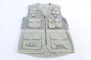 Vintage Bugle Boy Full Zip Utility Vest - Vest - Thrifted Threads