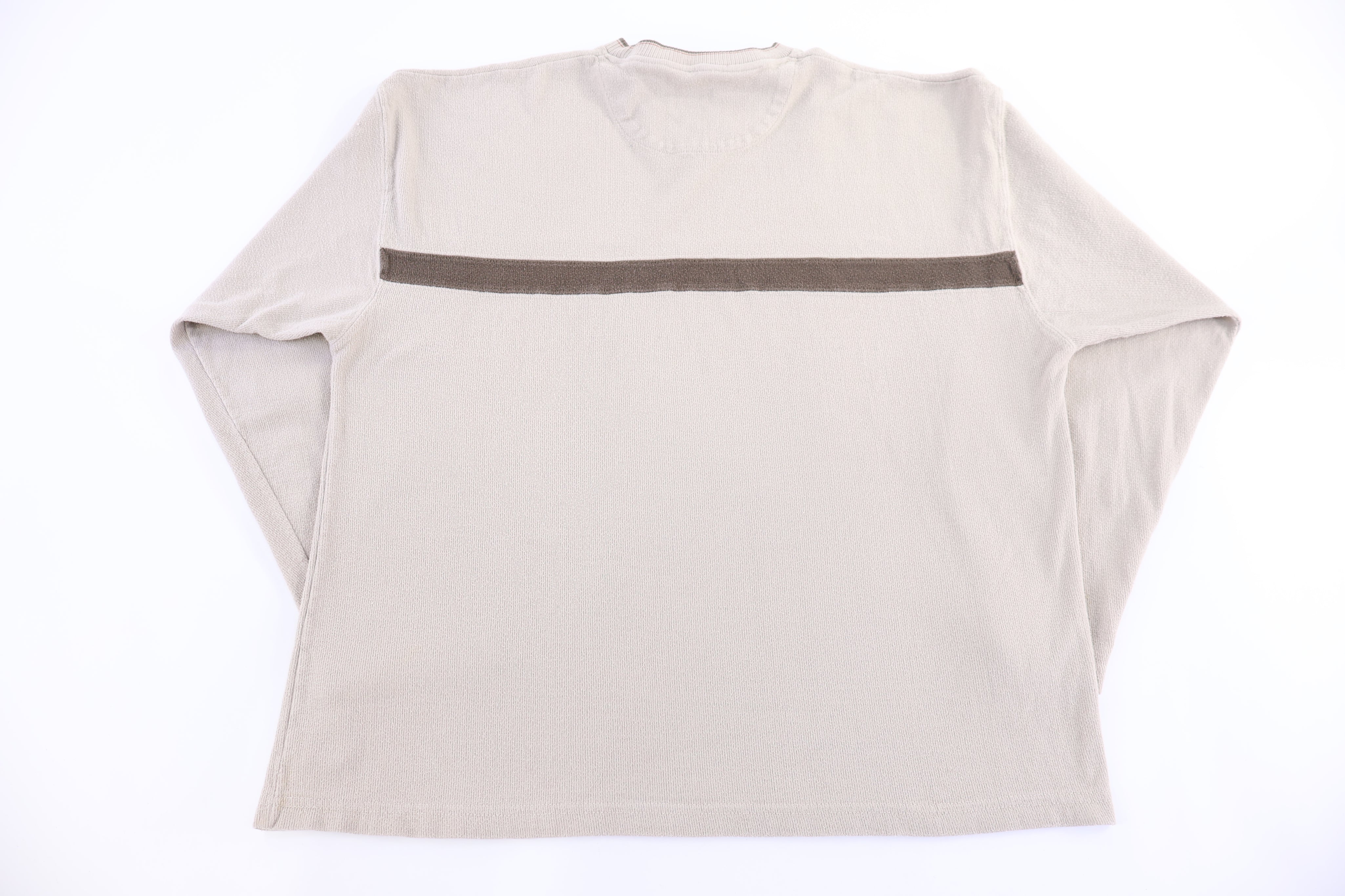 Vintage Bugle Boy Tan Pullover Sweater - Sweater - Thrifted Threads