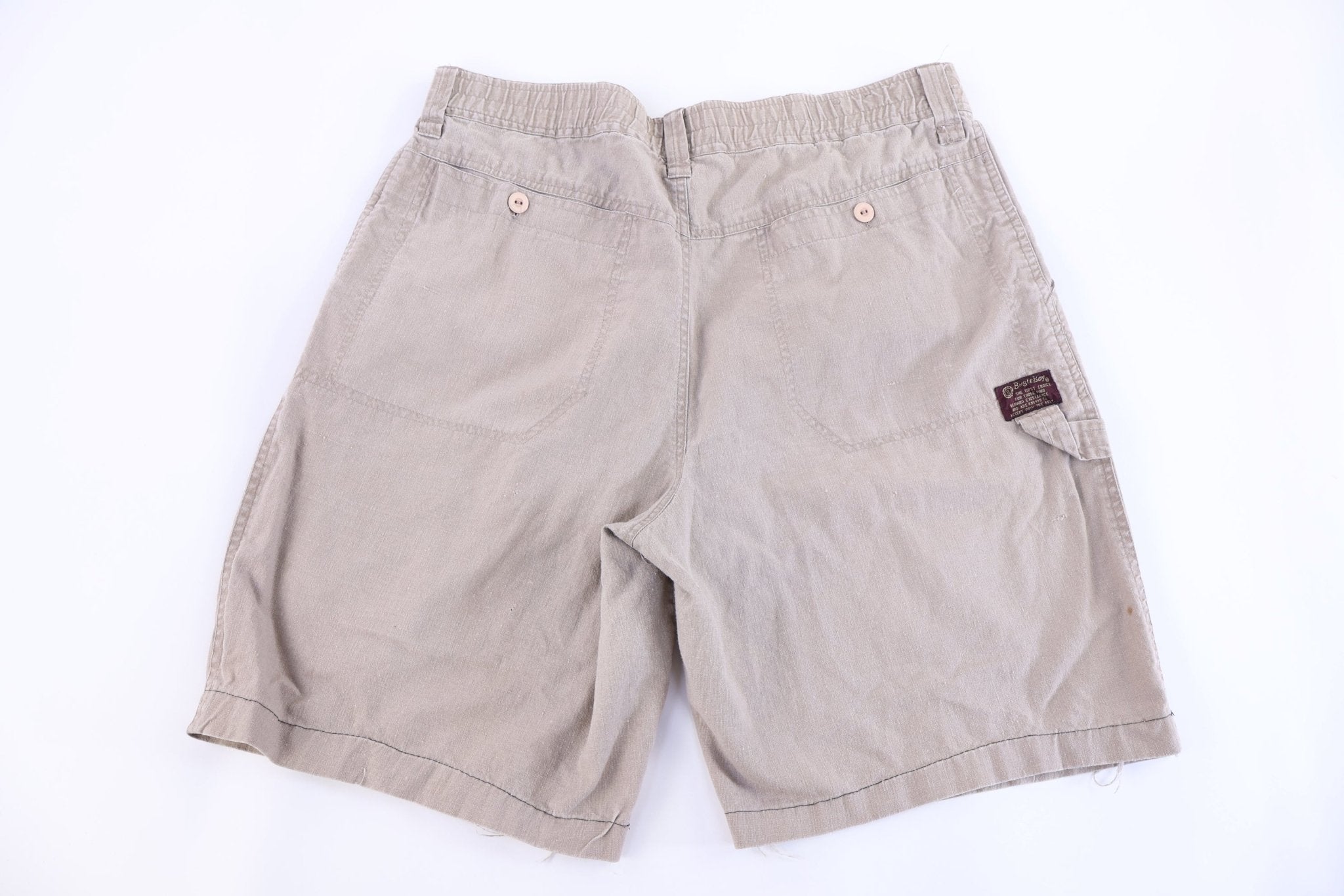 Vintage Bugle Boy Tan Shorts - Pants/Shorts - Thrifted Threads