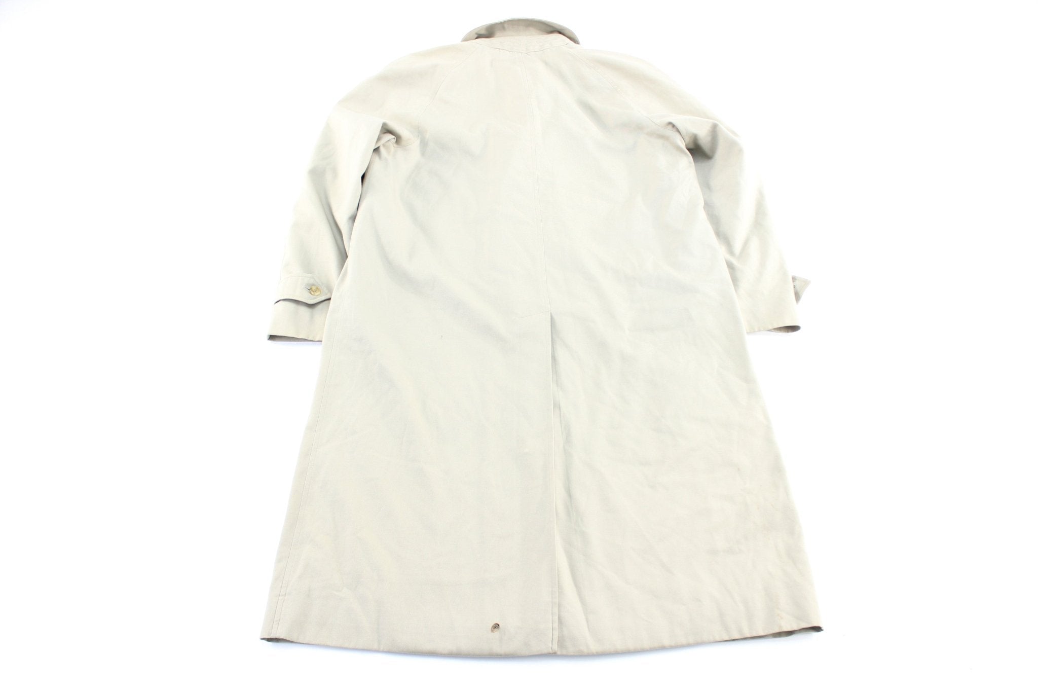 Vintage Burberry's Light Beige Trench Coat - ThriftedThreads.com